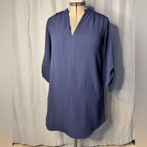 Lush Navy Women's Tunic Top/Dress